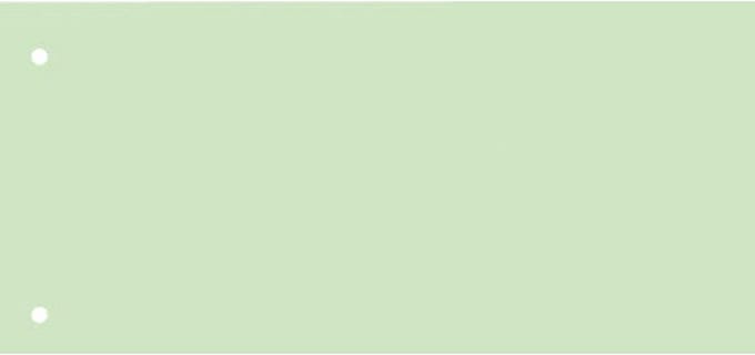 Scheidingsstrook qbasic 240x105mm 50vel groen | 24 stuks