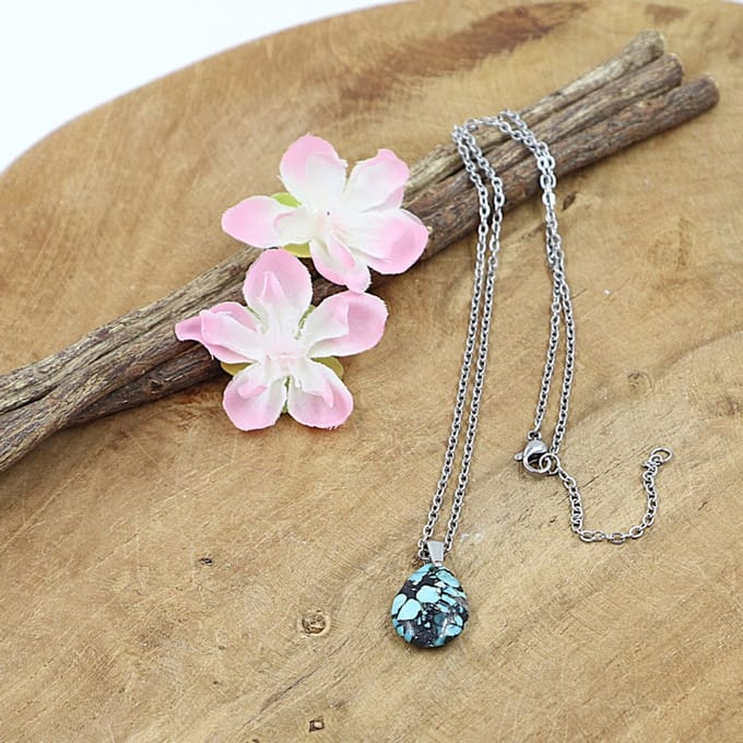 Kids collier Turkoois