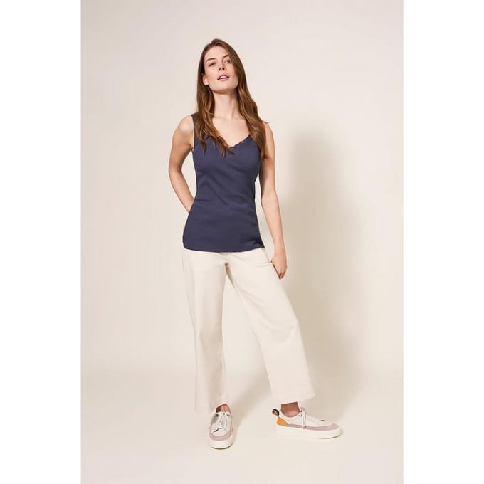 White Stuff Seabreeze Vest Dusty Purple Größe: 18 | Unterhosen Outlet | Damen | Violett
