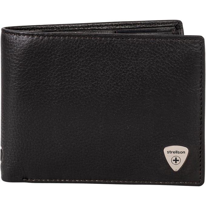 strellson Portemonnee Harrison Adriel Billfold H4 Wallet Dark Brown Donkerbruin