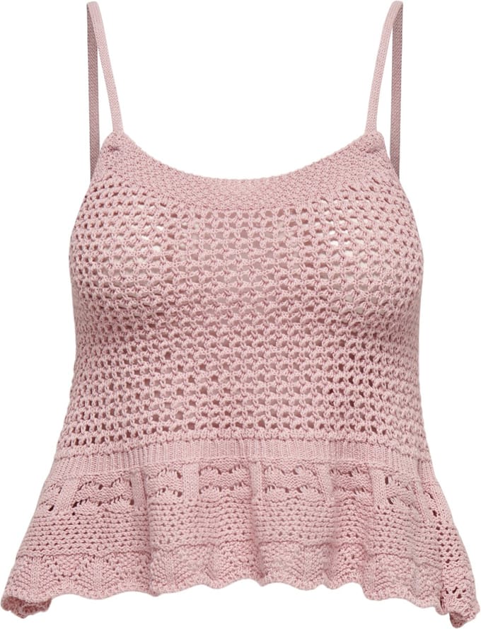 ONLY - ONLMARY SL PEPLUM TOP RP KNT - Dames - Tank tops
