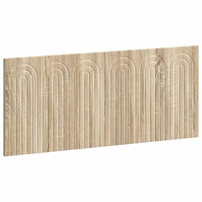 vidaXL - Wandgemonteerd - Hoofdbord - ALKMAAR - Sonoma - Eiken - Bewerkt - hout