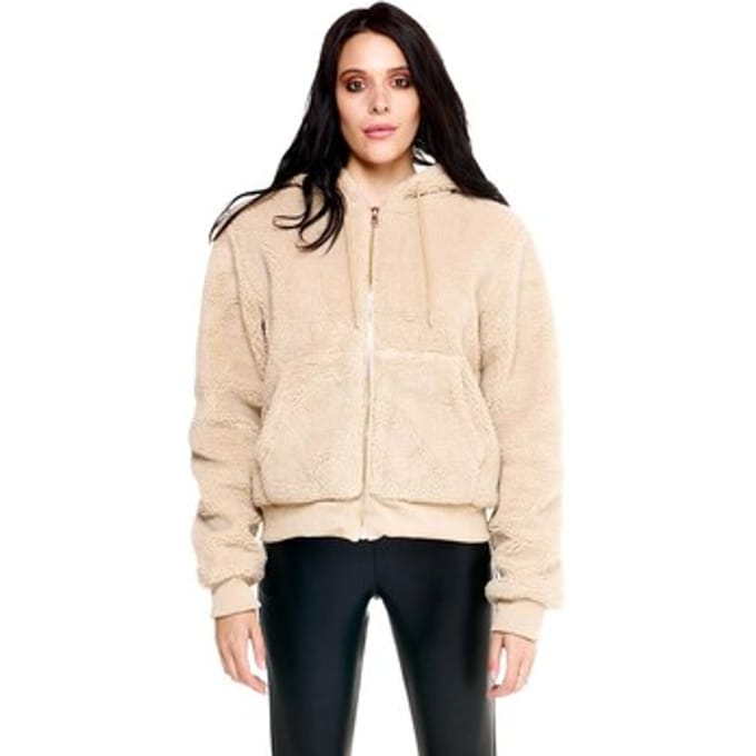 Capuchon sweaters Leone 1947 Woman Sherpa Chic Boxing