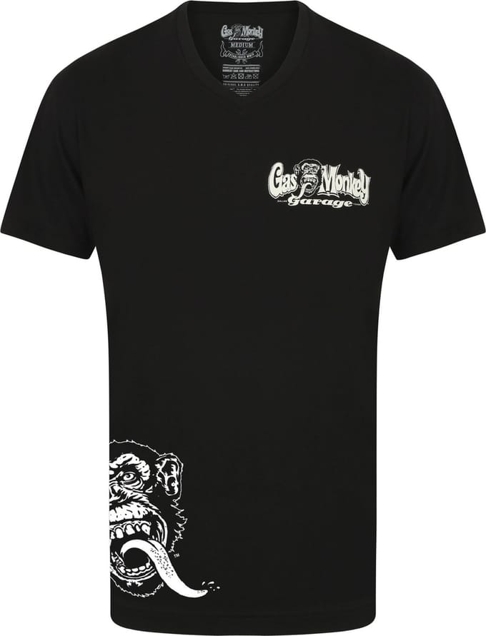 Gas Monkey Garage T-shirt Side M-on-key Zwart