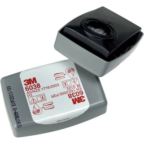 3M mit Aktivkohle, P3R Partikelfilter 20 stuk(s) EN 143 DIN 143