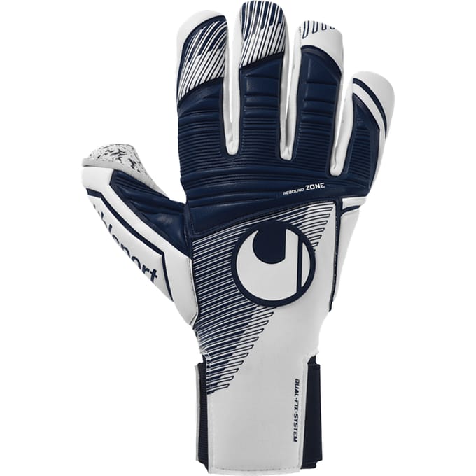 Uhlsport Supergrip+ HN White Navy - Keepershandschoenen - Maat 7