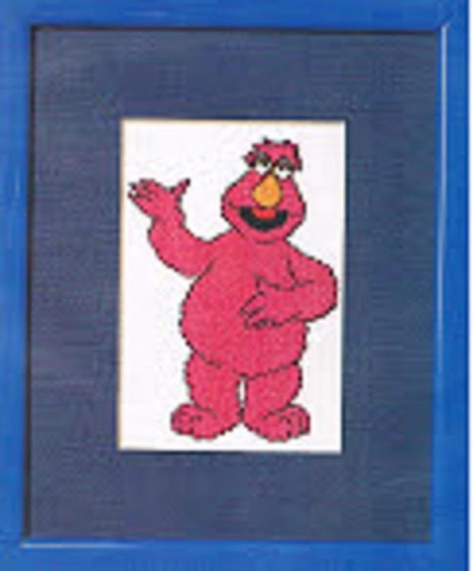 Sesamstraat borduurpakket