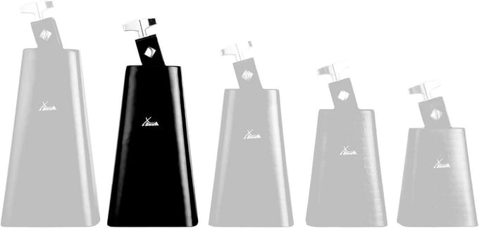 7 Inch Cowbell voor Drums en Percussie - Stevige Stalen Klok met Montageklem