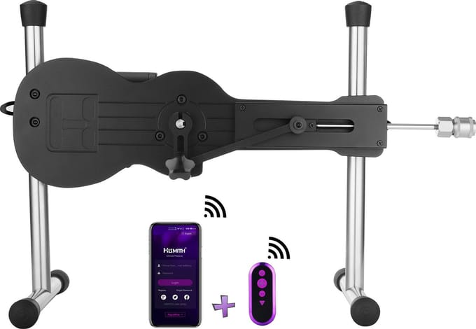 Pro Mini Seksmachine Smart App met dildo en afstandsbediening