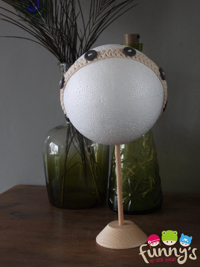 XXL Funny pruiken standaard - Funny's