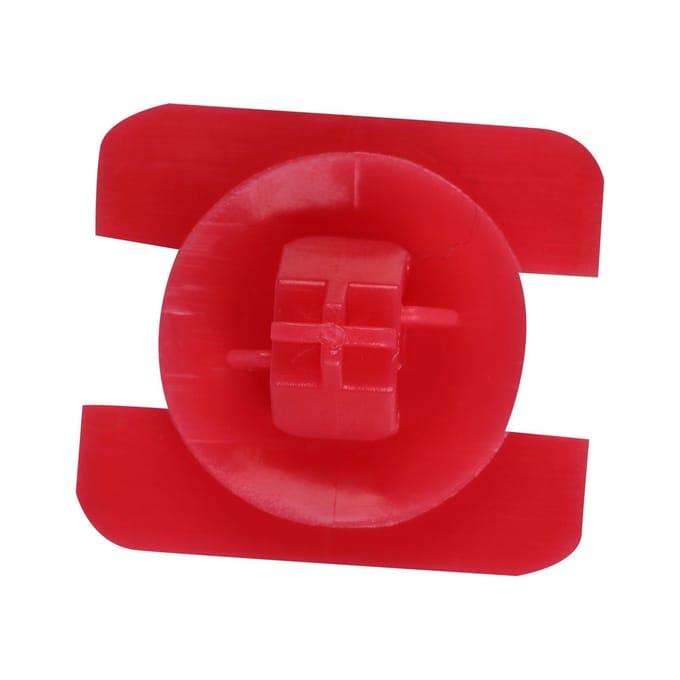 10 Stuks Zijlijstclip voor Renault Rood Nylon