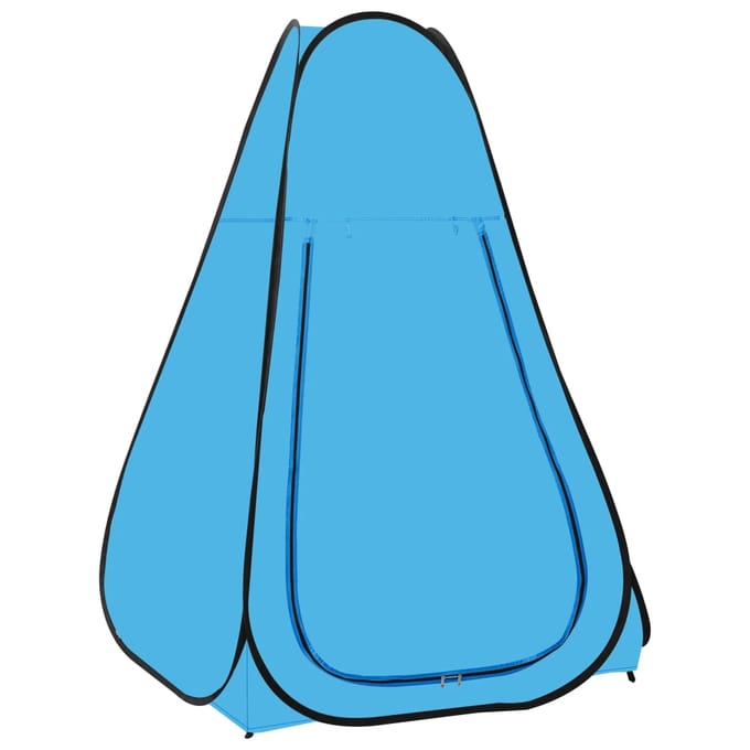vidaXL - Douchetent - pop-up - blauw