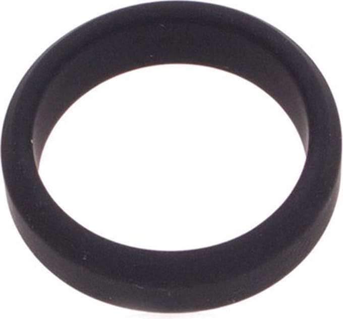 Kiotos - Cockring Siliconen - Zwart 32 mm