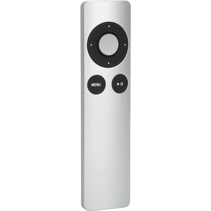 Accessoire de remplacement de télécommande de télévision ABS pour IOS TV 2 3 MC377LL Argent white
