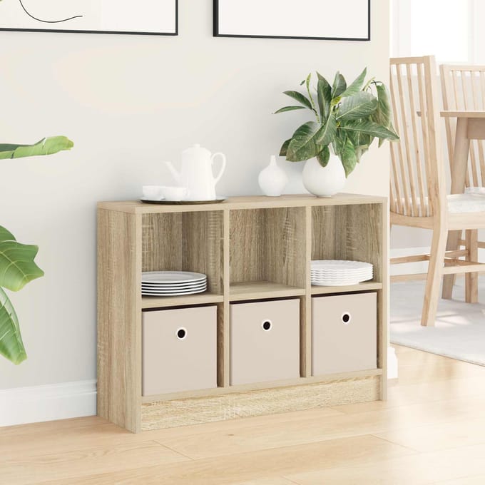 vidaXL - Dressoir - Sonoma - Eik - 73,5 - x - 22,5 - x - 53,5 - cm