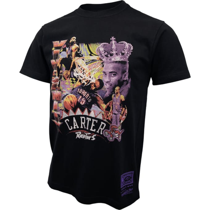 Mitchell And Ness NBA Toronto Raptors Vintage Carter T-shirt Zwart
