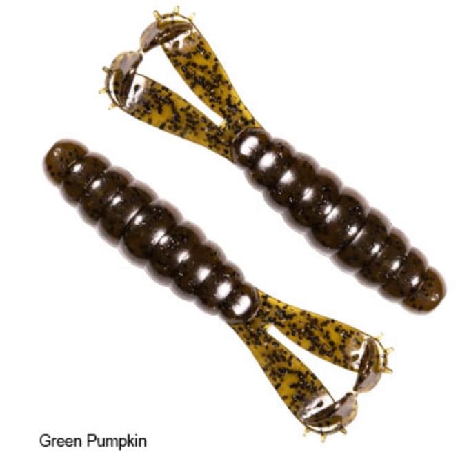 Zman Soft Lure Geit 3,75 Inch 4/Pack Groene Pompoen (4288) gray