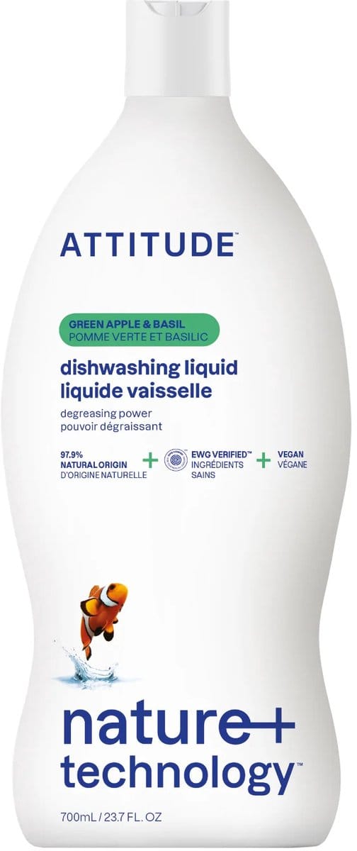 ATTITUDE Afwasmiddel Green Apple & Basil Bundel ECO - duurzaam