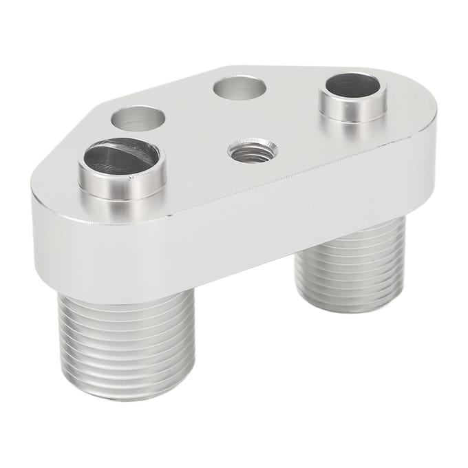 Revisieset voor AC-compressoradapter van aluminiumlegering met goede afdichting en rechte aansluiting voor Sanden SD7B10 7176 compressor