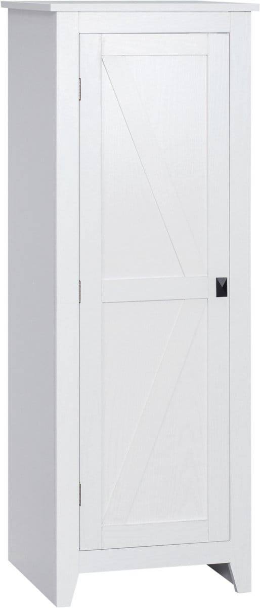 HOMCOM-Keukenkast-MDF-43,5x40x121,5cm-Wit