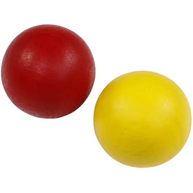 Houten ballen Erzi