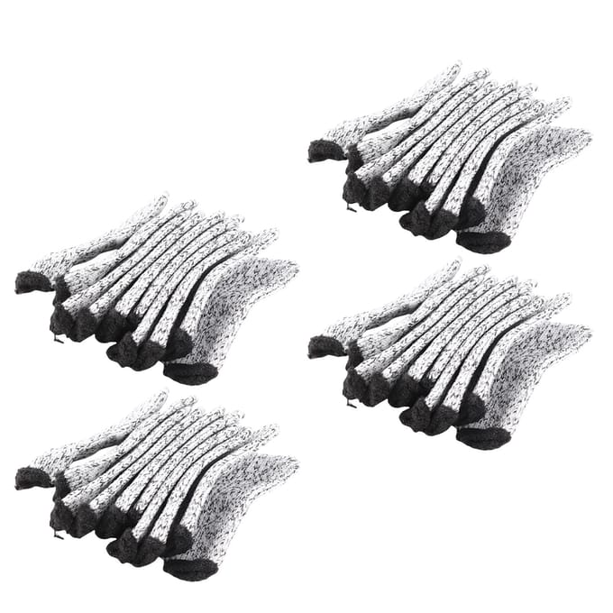 Naaivingerbeschermer 5 Niveaus Snijbestendig Herbruikbaar Ademend Comfortabel Polyethyleenvezel black