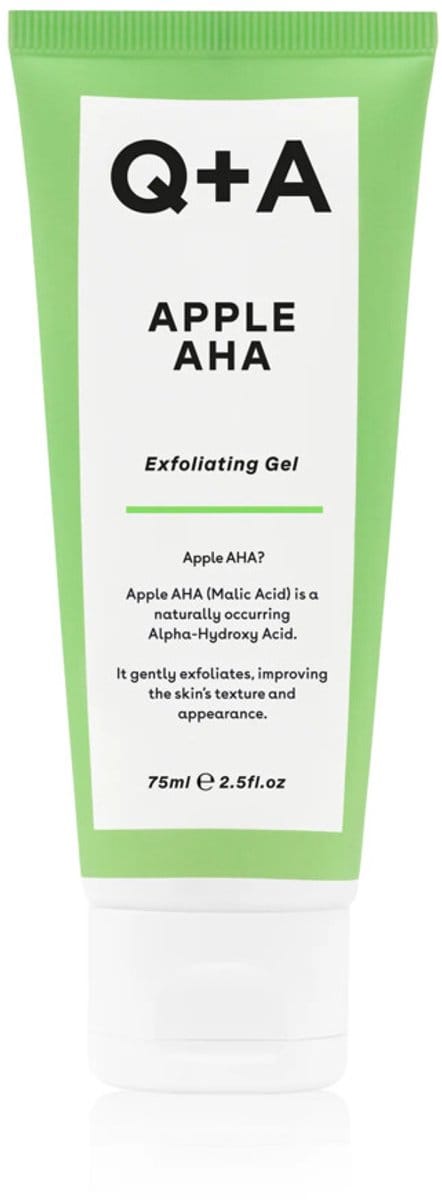 Q+A - Apple AHA Exfoliating Gel - 2 x 75 ml - Voordeelverpakking