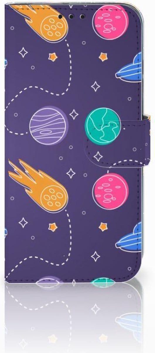 Honor 10 Lite Wallet Case met Pasjes Space
