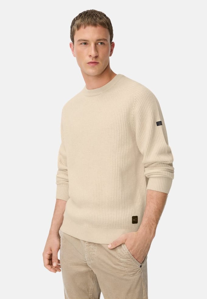 camel active Trui van pure lamswol - Maat - Havermenswear-4XL