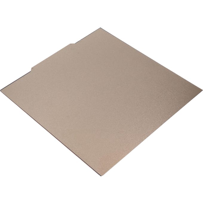 Plaque de construction PEI Double Face Lit en Acier à Ressort Texturé avec Base Magnétique 332x340 pour Imprimante 3D Raise3d Pro2 PRO 2 PLUS gray