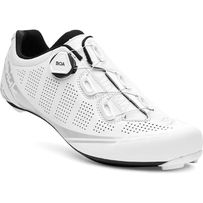 SPIUK Aldama Carbon Raceschoenen - Matte White - Heren - EU 40
