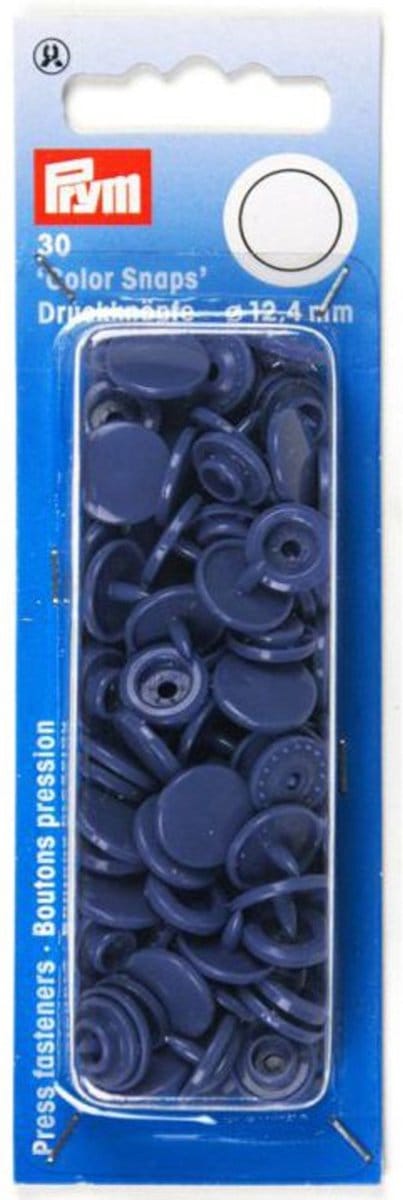 Prym ColorSnaps rond donkerlavendel