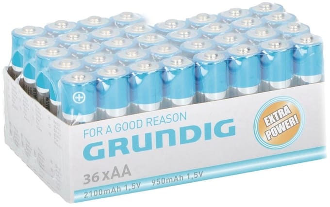 36 Grundig Batterijen - AA
