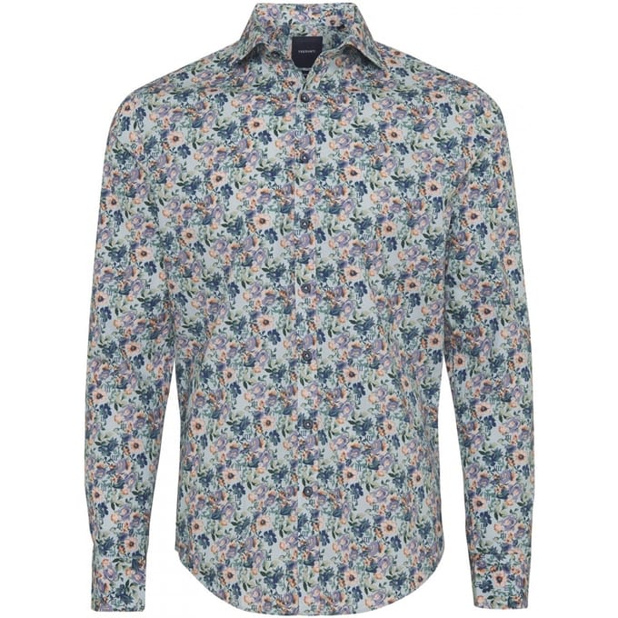Tresanti Overhemd Stretch Aurelia Logo Flower (TRSHHA319)