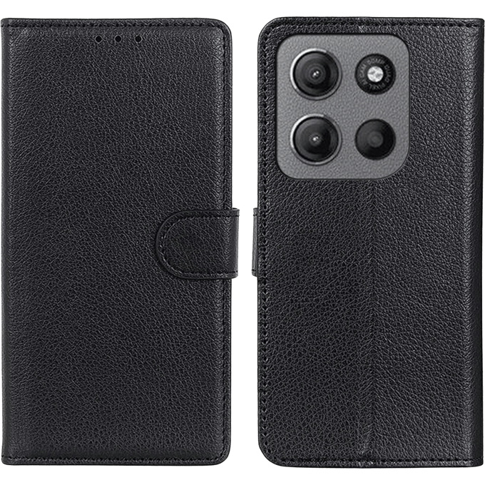 Comfycase Motorola Moto G17 Power Mandala Wallet Zwart
