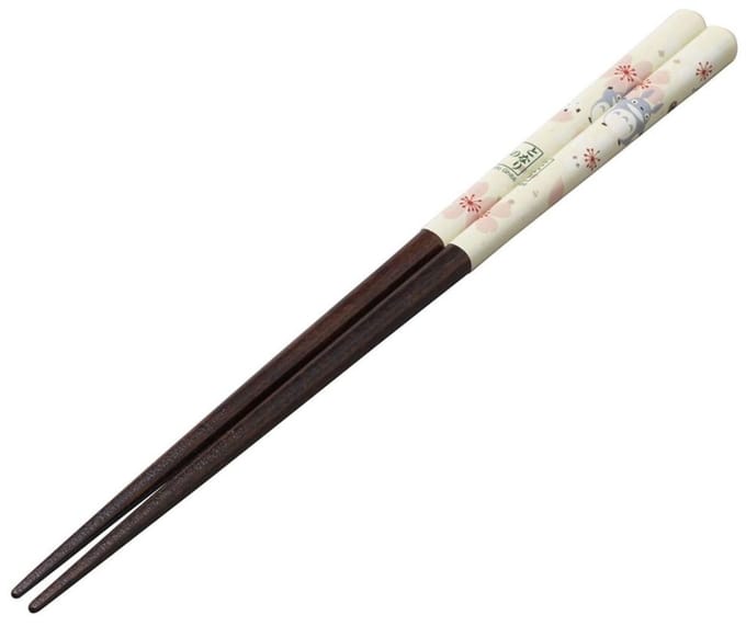 Studio Ghibli lacquered Chopsticks My Neighbor Totoro Sakura Blossom 21 cm