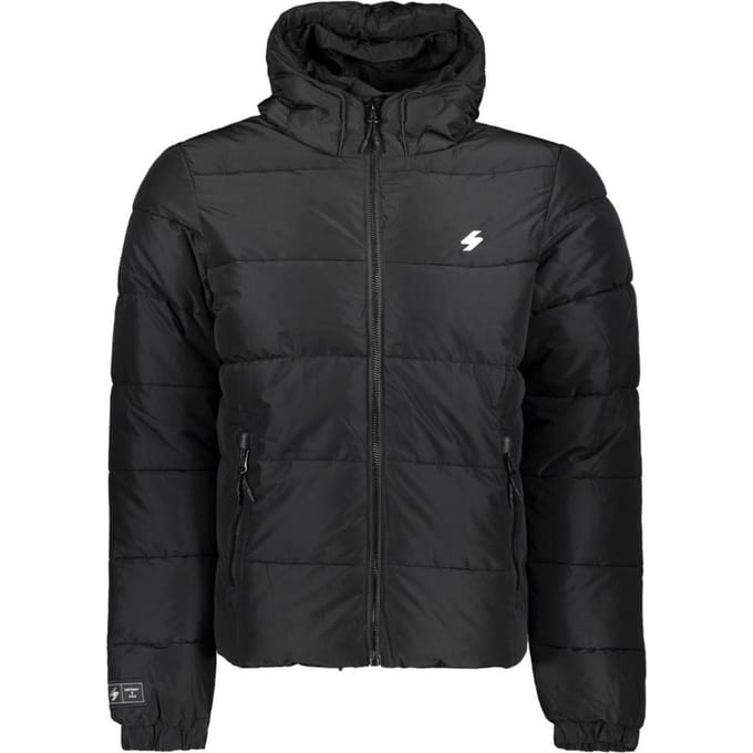 Superdry - Maat 3XL - Code SL Hooded Longline Puffer Heren Jas