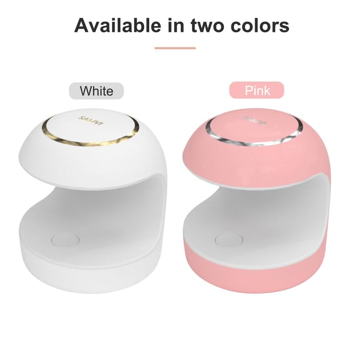 Mini UV LED Nagellamp Gel Polish Nageldroger Uithardingslamp USB Nagel UV Licht LED Therapie Licht Nagel roze