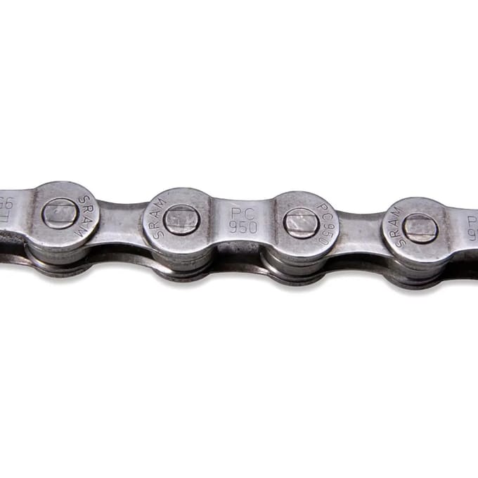 SRAM PC951 Fietsketting 9-Speed 114 Schakels met PowerLink - Grijs