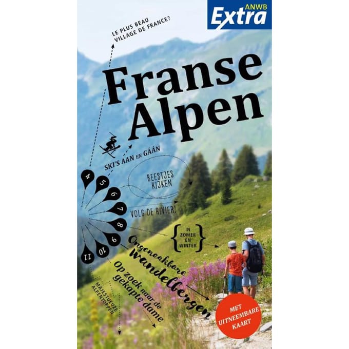 ANWB Extra reisgids Franse Alpen