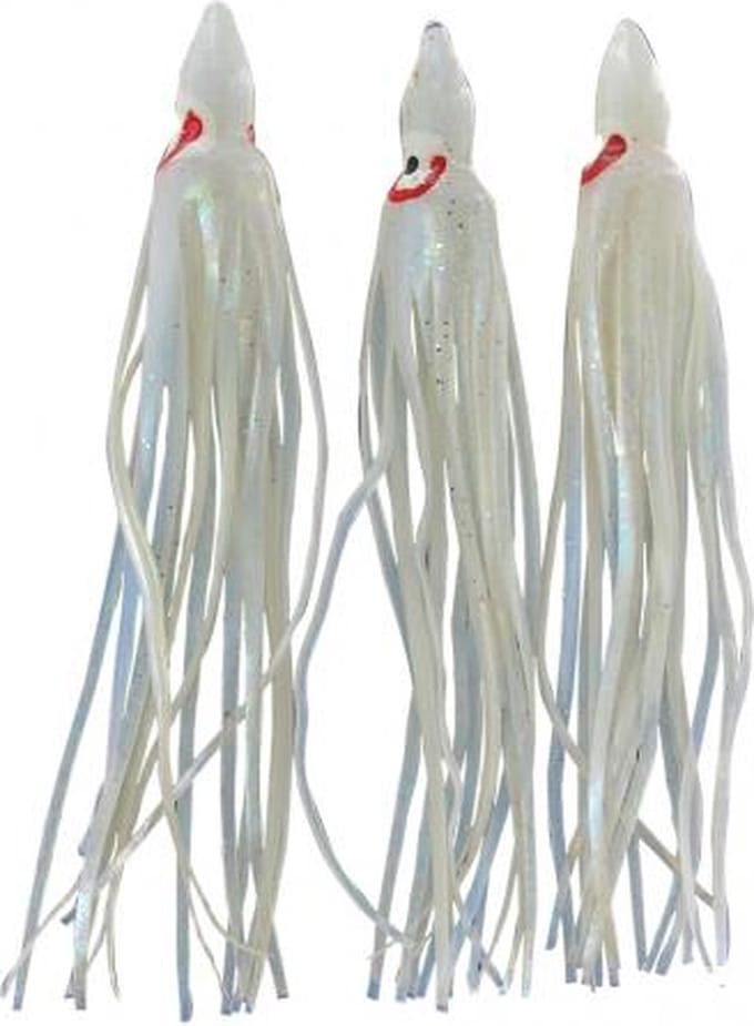 Dega Octopus bijvangers 3 stuks 12cm | Wit