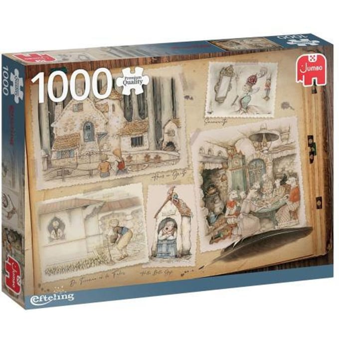 Jumbo Premium Collection Puzzel Anton Pieck Efteling - Legpuzzel - 1000 stukjes