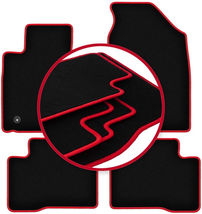 CARLUX-RED automatten voor: SsangYong Tivoli SUV (2015-)