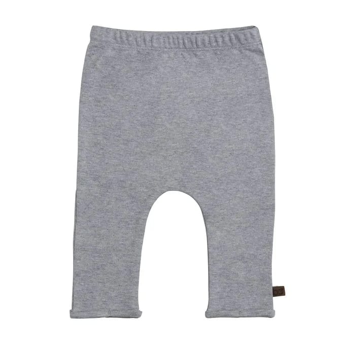 Baby's Only Broekje Melange - Grijs - 68 - 100% ecologisch katoen - GOTS
