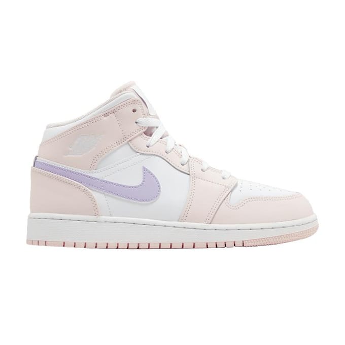 Jordan 1 Mid Pink Wash (GS) 40 white