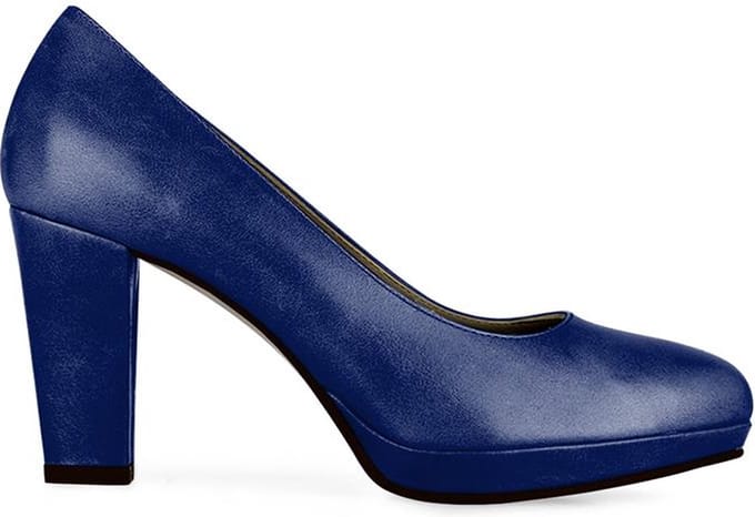 Noë Shoes Nadra Pump Mid Blue