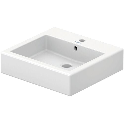 Duravit Vero countertop sink 50 cm with 1 tap hole, ground 0452500000