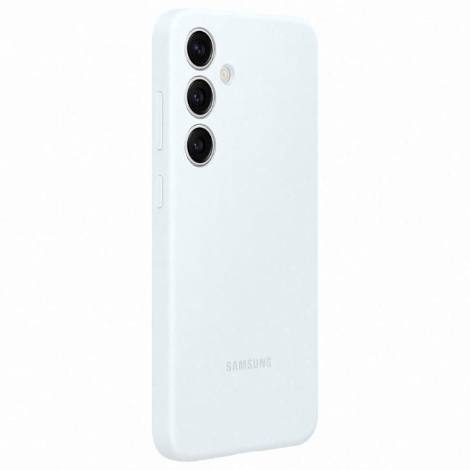 Samsung Silicone Case - Geschikt voor Samsung Galaxy S24 Plus - White