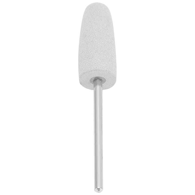 Fraises de Polissage Dentaire en Caoutchouc Silicone Grain 240 Accessoire Mèche de Perçage XXL blanc argent