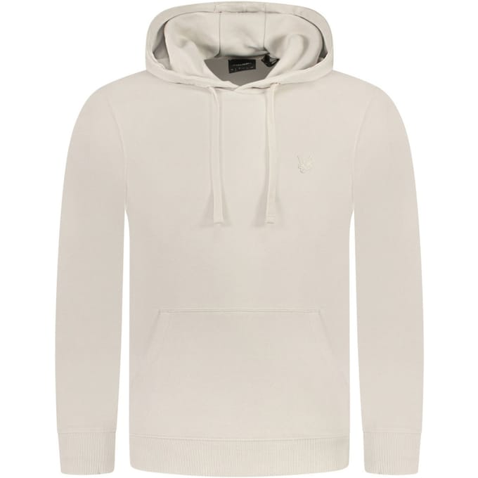 Lyle & Scott tonale Eagle-logo Olive Cove pull-over hoodie